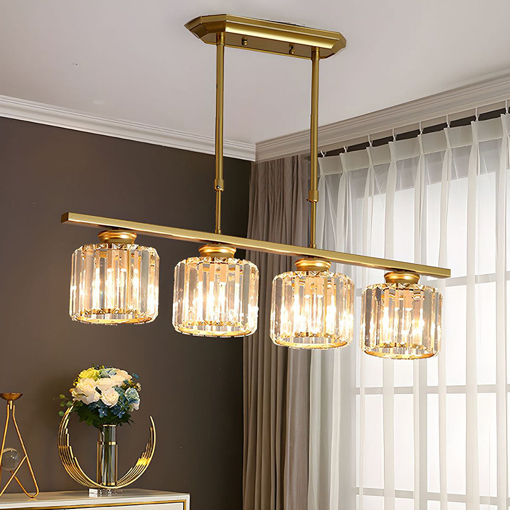 Lustre Minimaliste en Verre - Elara 13