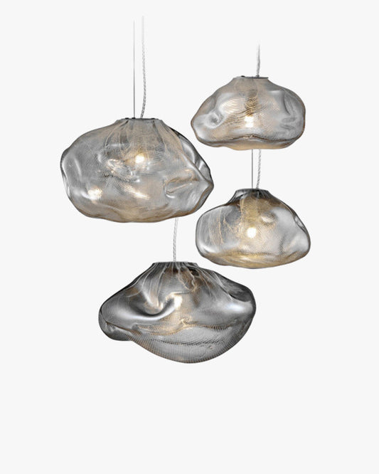 Lustre Nuage en Verre Soufflé