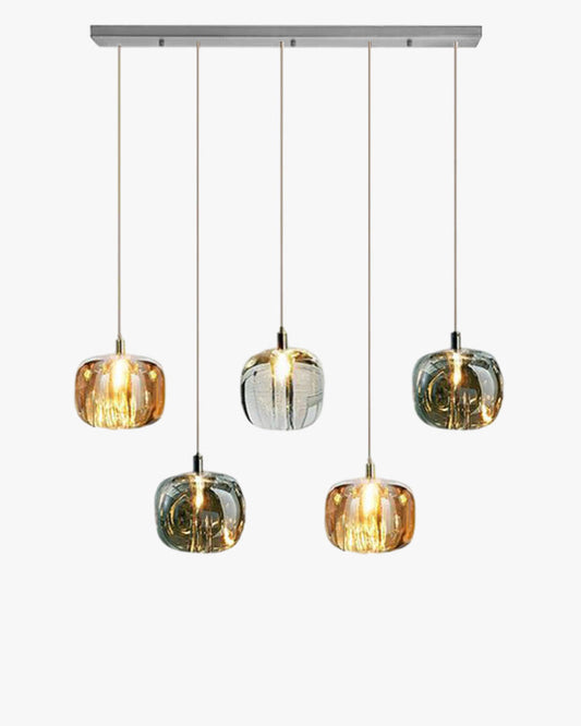 Lustre Suspendu - Verre Élégance
