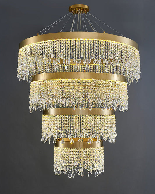 Lustre en Cristal en Cascade