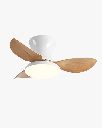 Mini Ventilateur de Plafond Design à Profil Bas