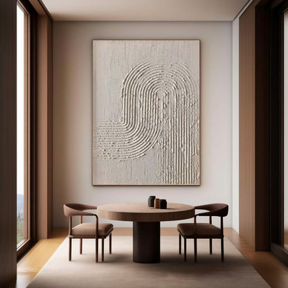 Peinture Murale Abstraite Minimaliste - Ax-Nuvia
