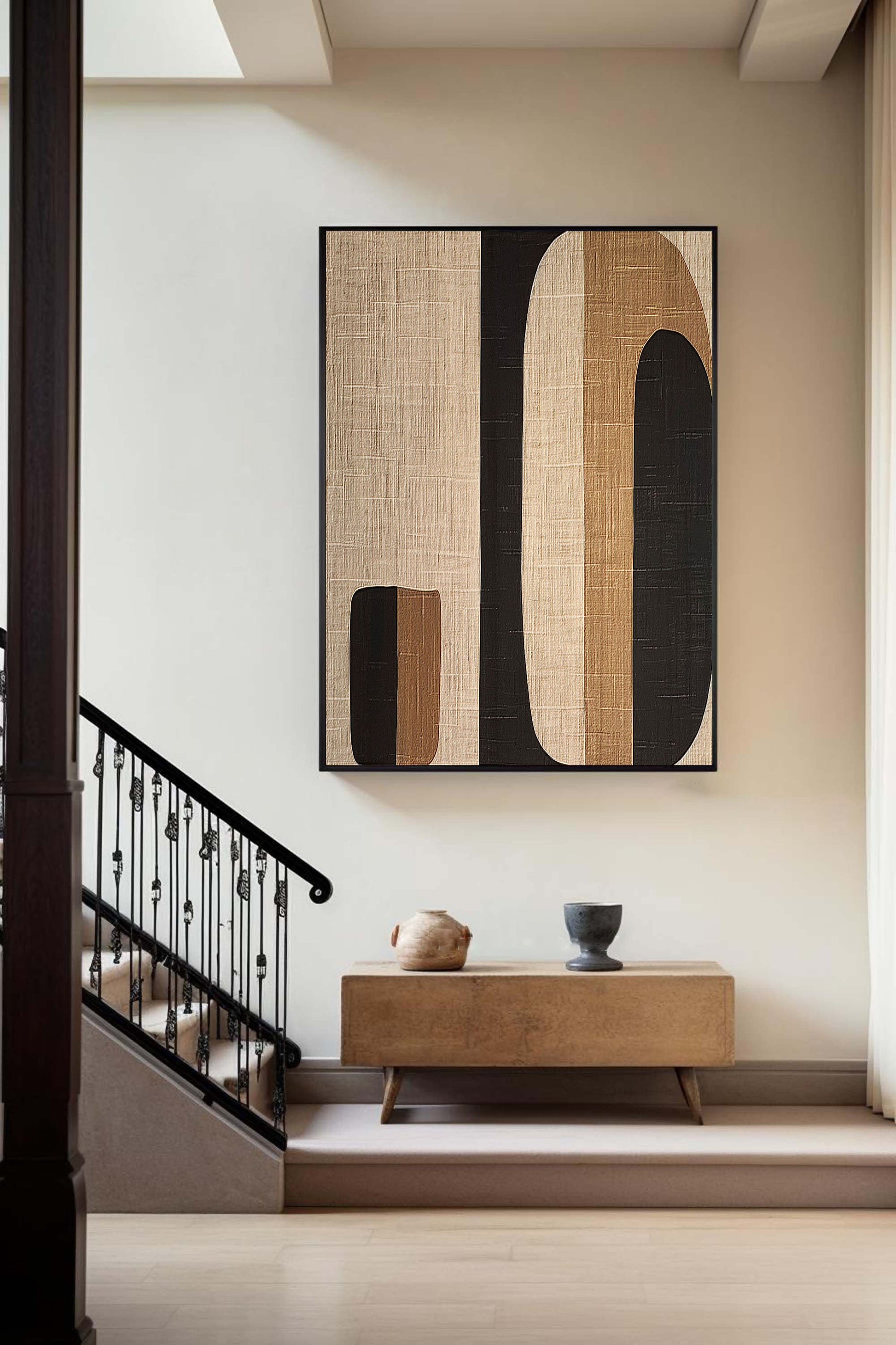 Peinture Décorative Wabi Sabi - Luminaire Artisan 4