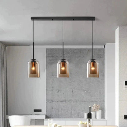 Pendentif Minimaliste Double Couche