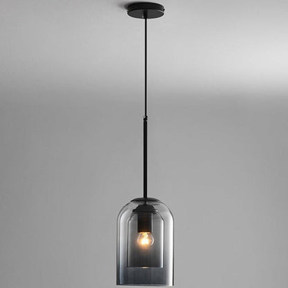 Pendentif Minimaliste Double Couche