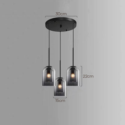 Pendentif Minimaliste Double Couche