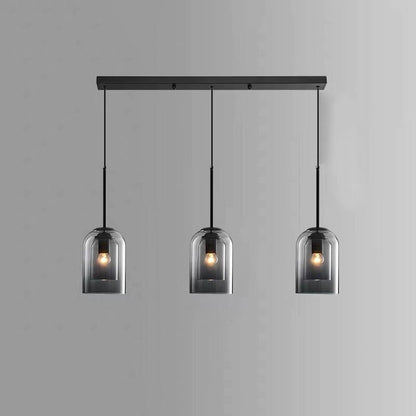 Pendentif Minimaliste Double Couche