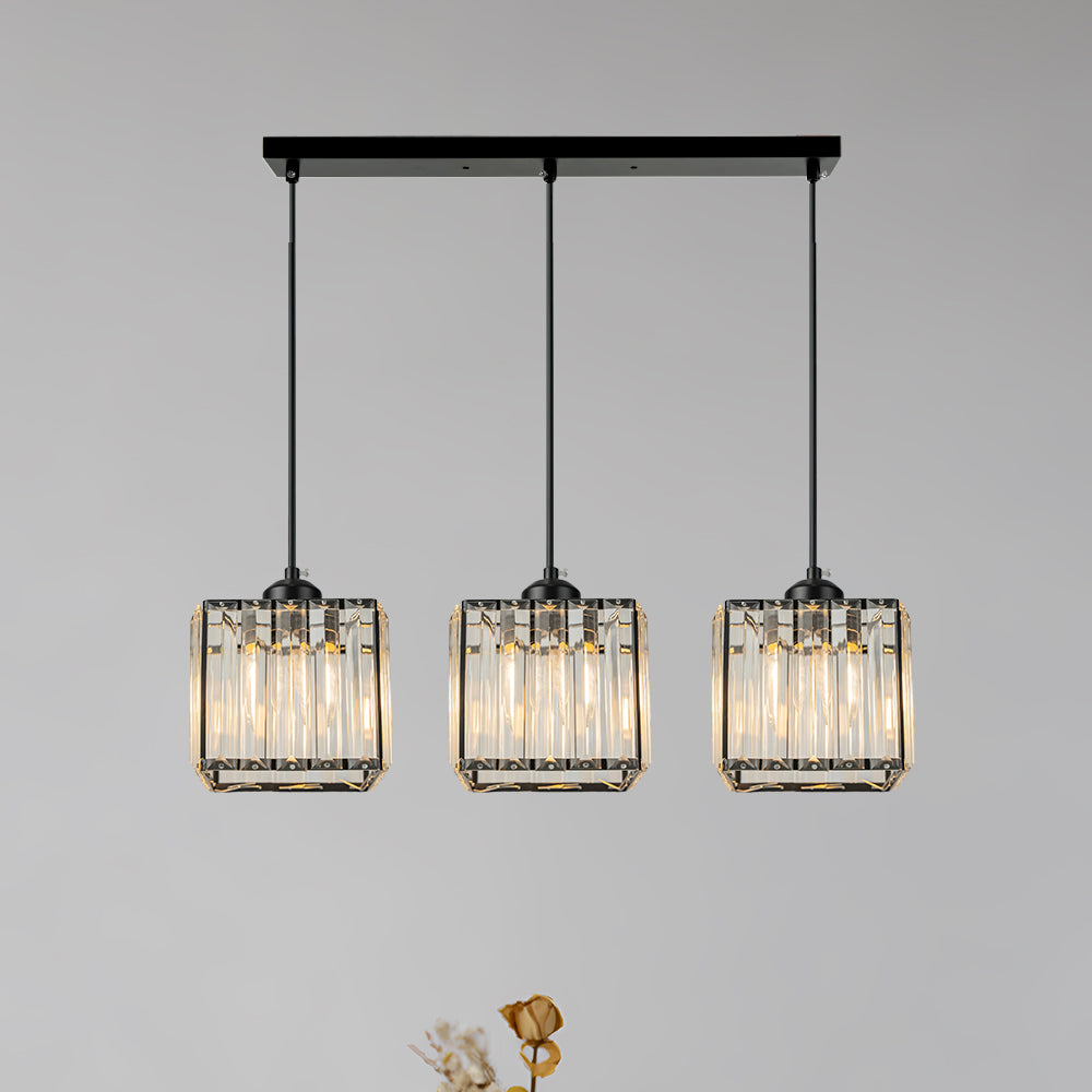 Pendentif en Verre Moderne - Elacube