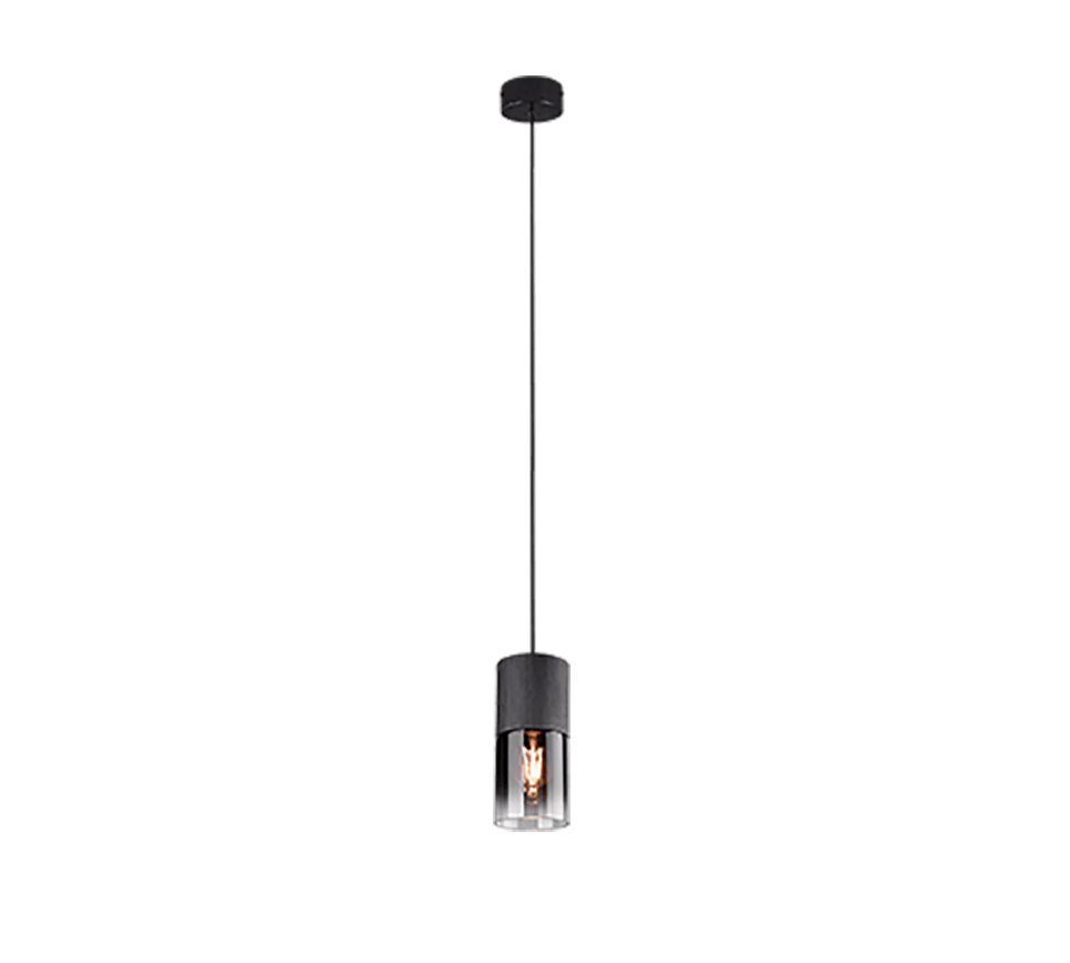Petit Luminaire Suspendu Noir