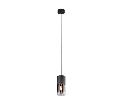 Petit Luminaire Suspendu Noir