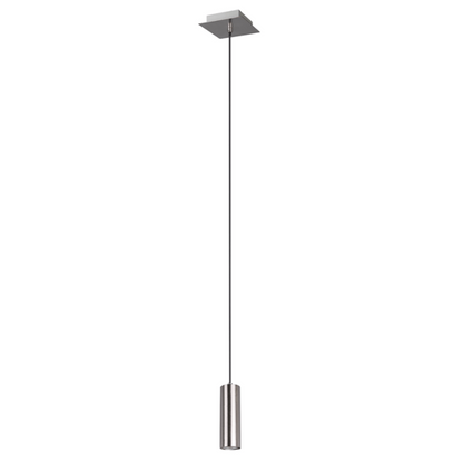 Petite suspension en métal argenté