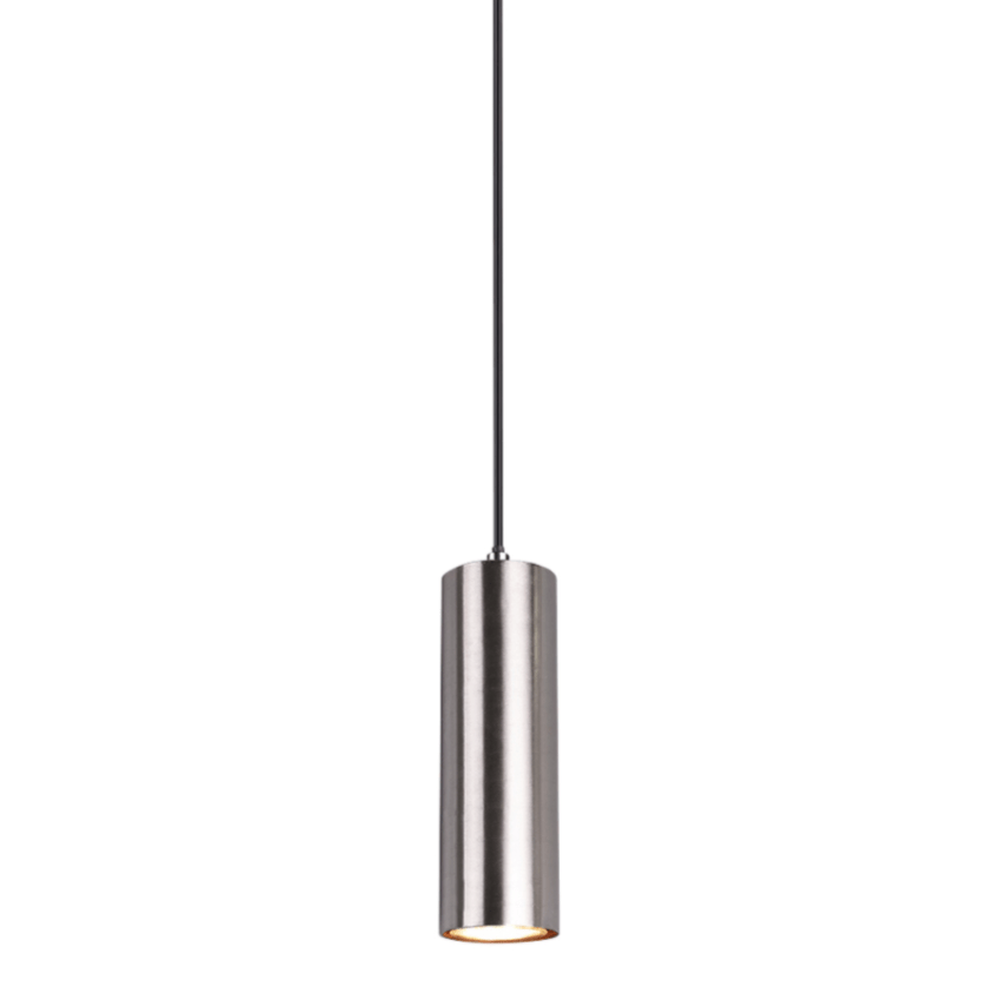 Petite suspension en métal argenté
