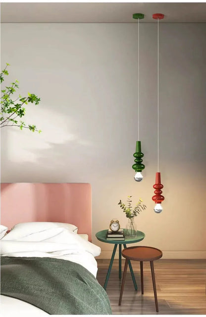 Petite suspension pour chambre retro - Finition brillant