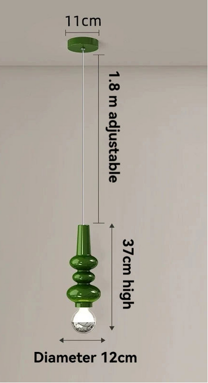 Petite suspension pour chambre retro - Finition brillant