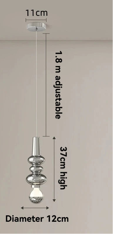 Petite suspension pour chambre retro - Finition brillant