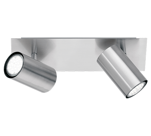 Plafonnier 2 Spots Led