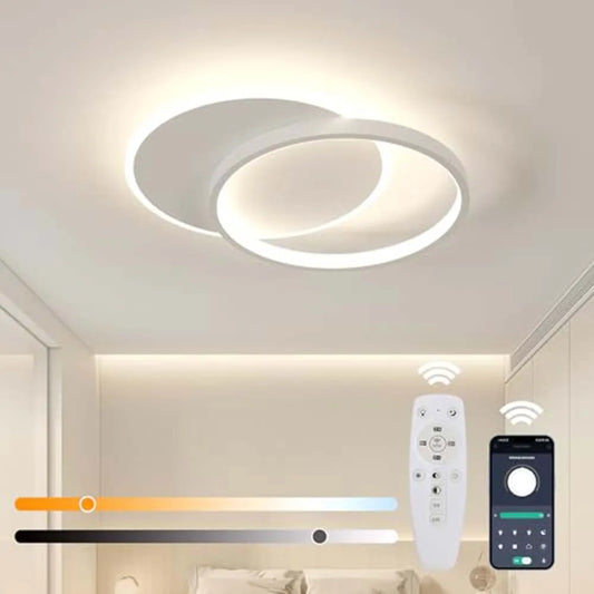 Plafonnier Banc Dimmable pour Salon - Décoration Minimaliste