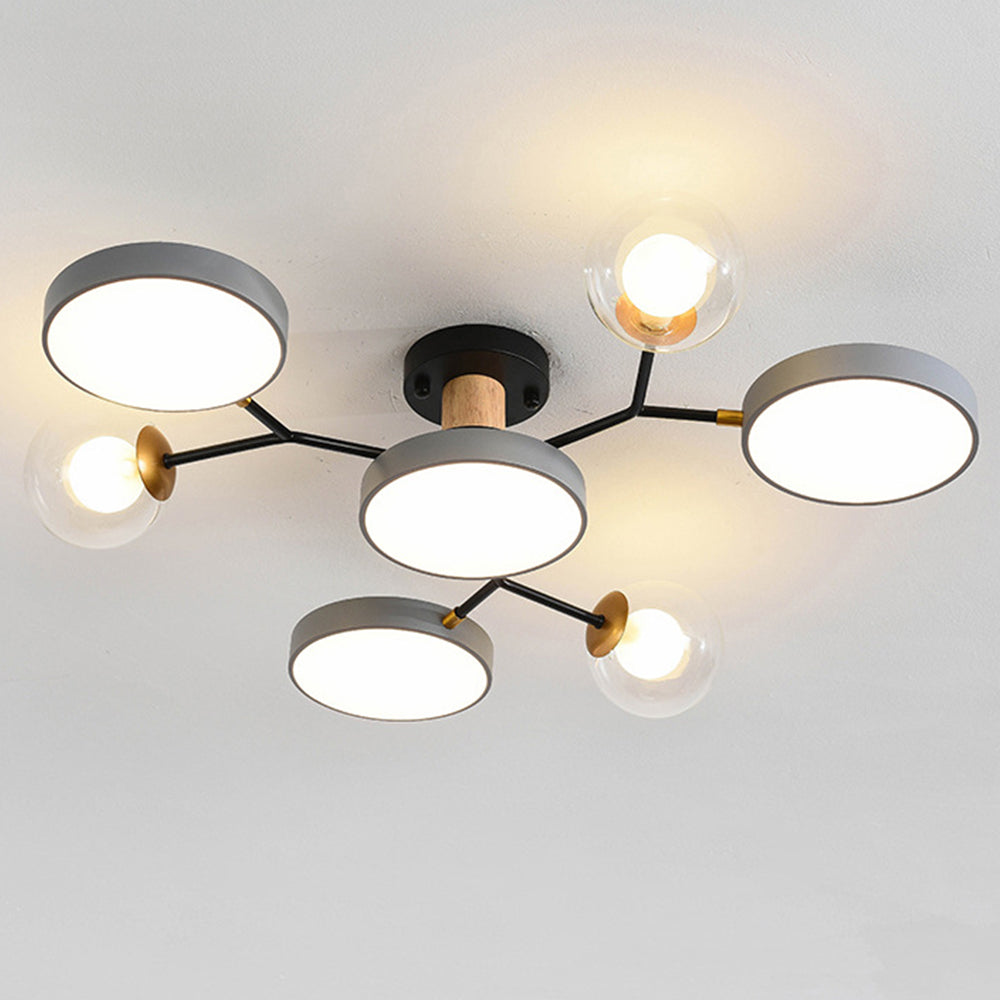 Plafonnier Branches LED - Élégance Naturelle Moderne