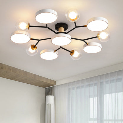 Plafonnier Branches LED - Élégance Naturelle Moderne