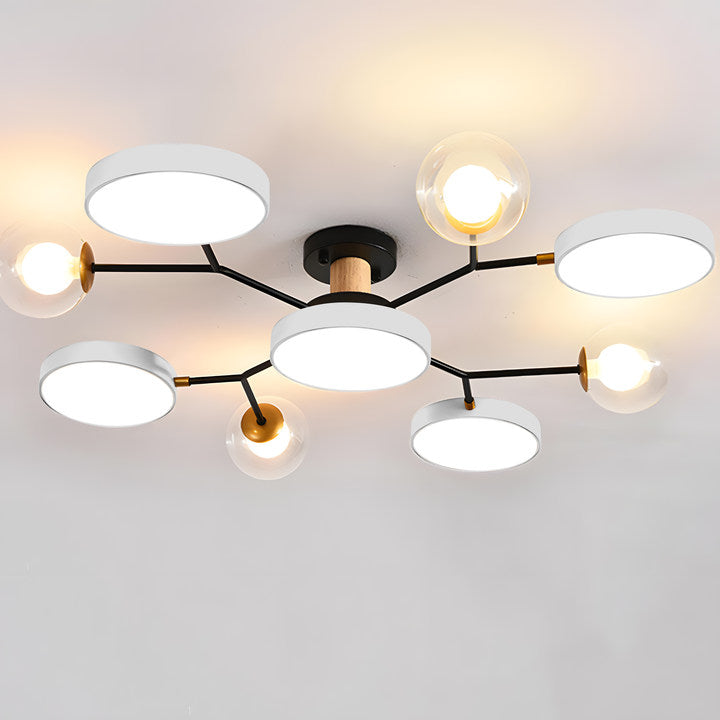 Plafonnier Branches LED - Élégance Naturelle Moderne