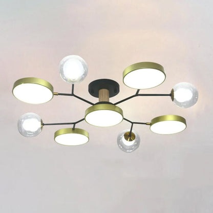 Plafonnier Branches LED - Élégance Naturelle Moderne