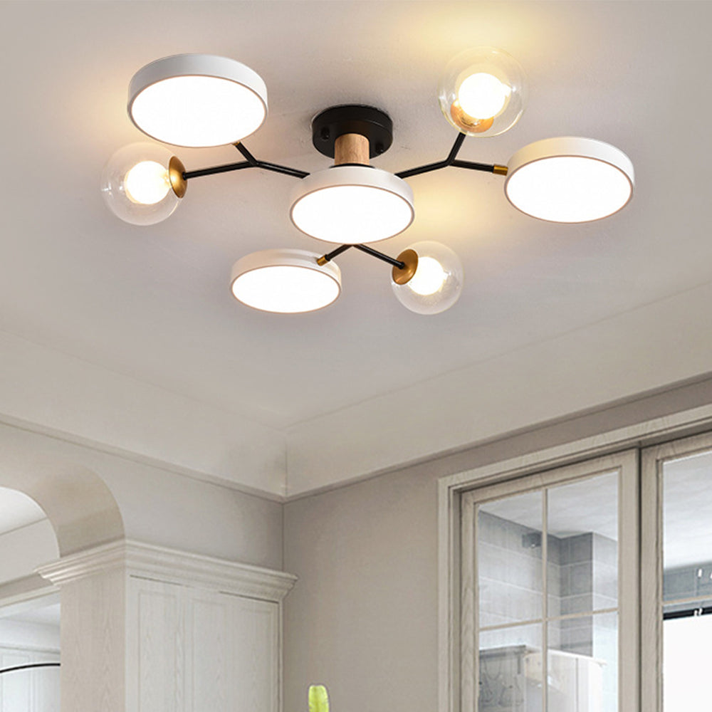 Plafonnier Branches LED - Élégance Naturelle Moderne