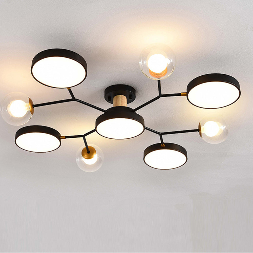 Plafonnier Branches LED - Élégance Naturelle Moderne