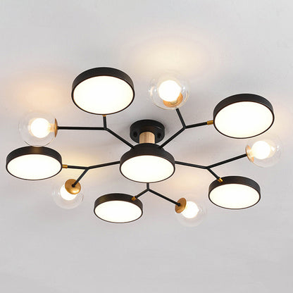 Plafonnier Branches LED - Élégance Naturelle Moderne