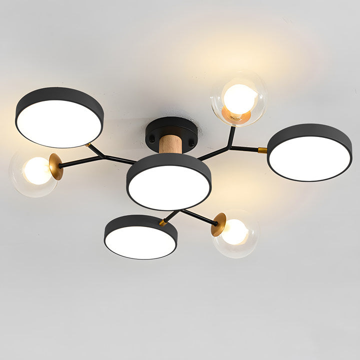 Plafonnier Branches LED - Élégance Naturelle Moderne