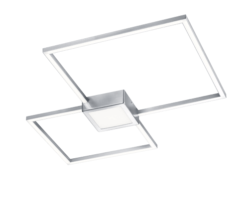 Plafonnier Carré LED Noir