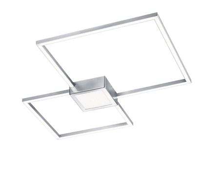 Plafonnier Carré LED Noir