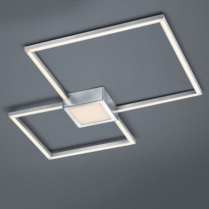 Plafonnier Carré LED Noir