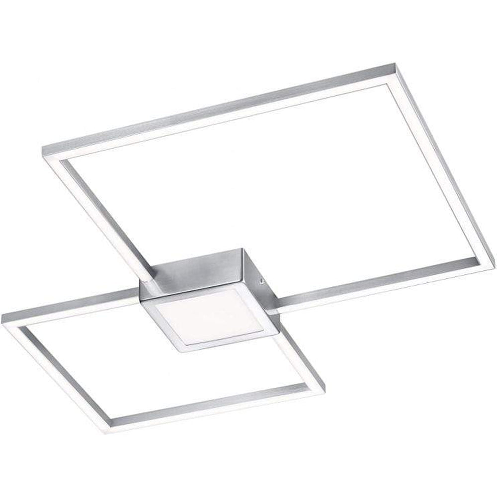 Plafonnier Carré LED Noir