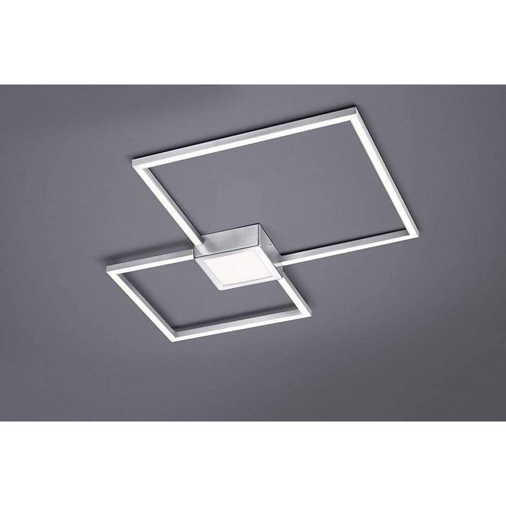 Plafonnier Carré LED Noir