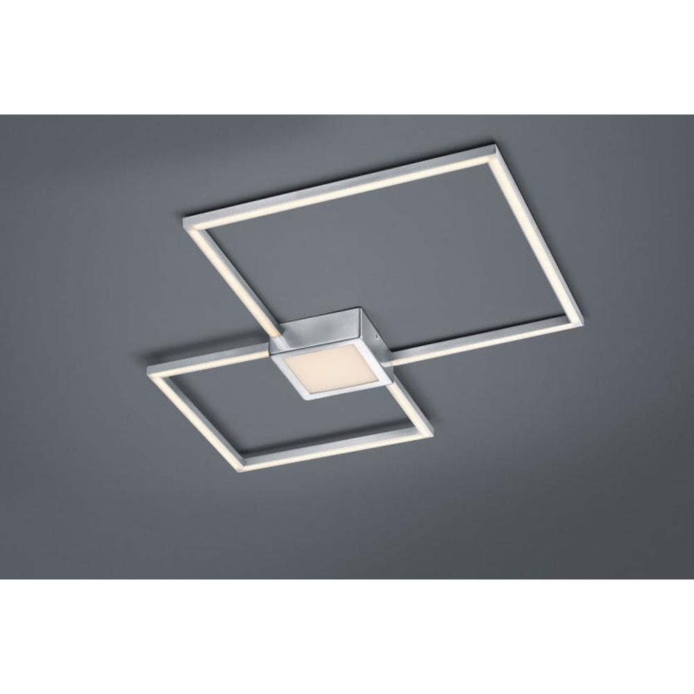 Plafonnier Carré LED Noir