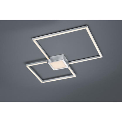 Plafonnier Carré LED Noir