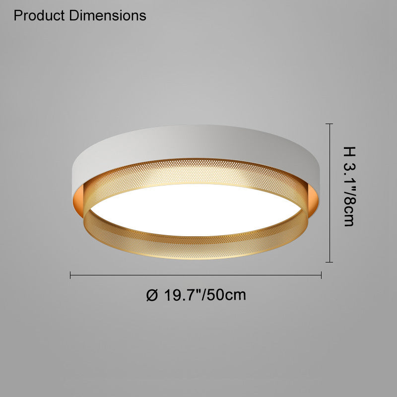 Plafonnier Circulaire Élégance