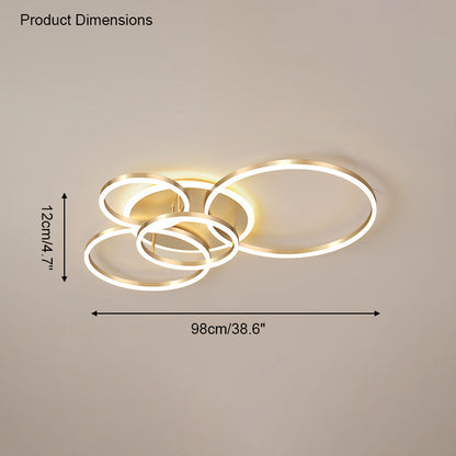 Plafonnier Circulaire Geometrica