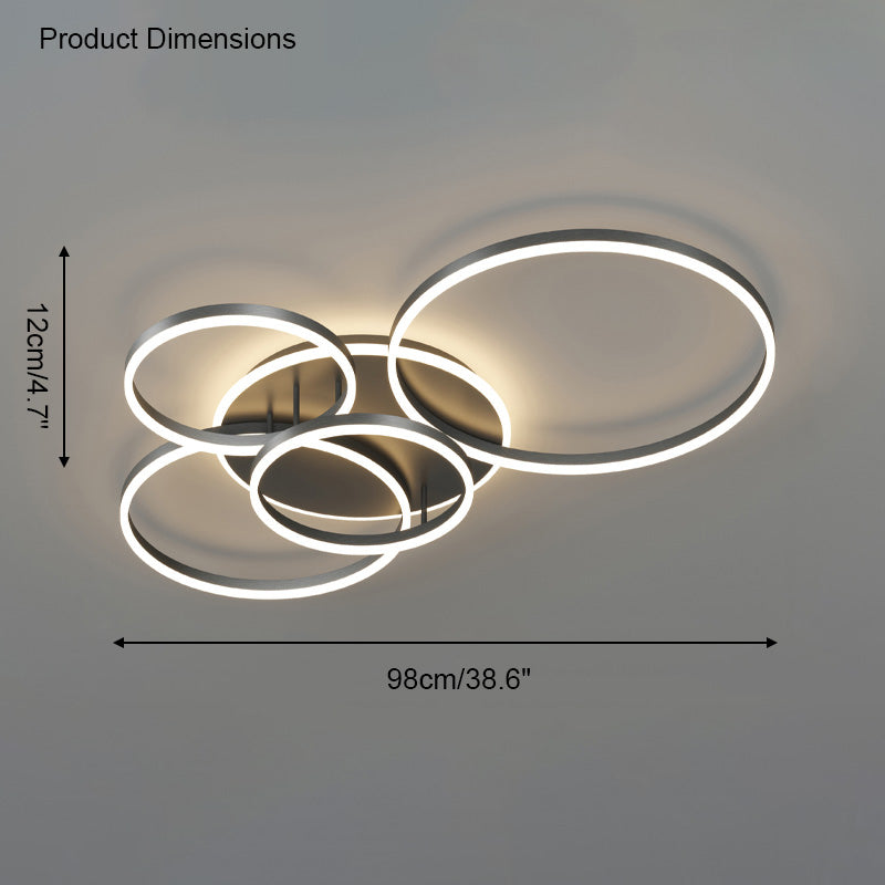 Plafonnier Circulaire Geometrica