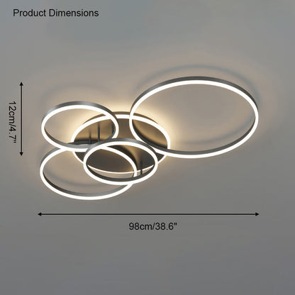 Plafonnier Circulaire Geometrica