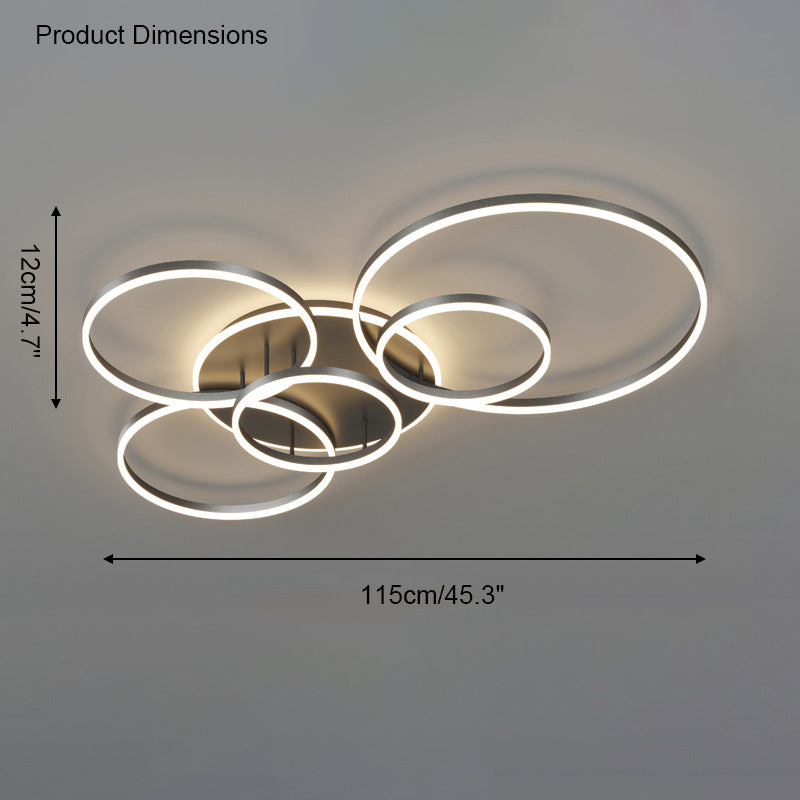 Plafonnier Circulaire Geometrica