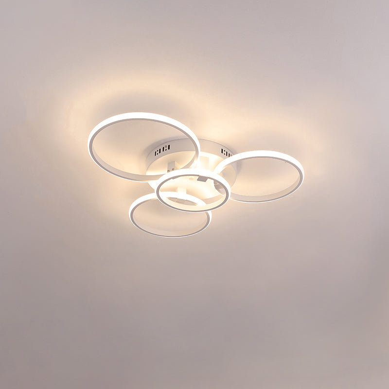 Plafonnier Circulaire Halo à LED – Intensité Variable