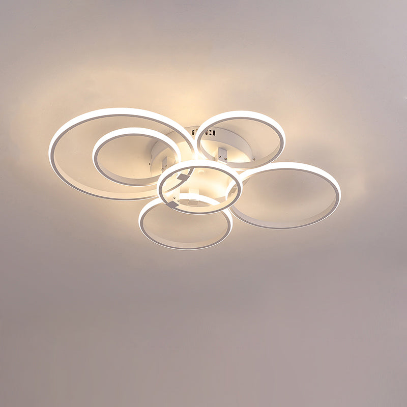 Plafonnier Circulaire Halo à LED – Intensité Variable