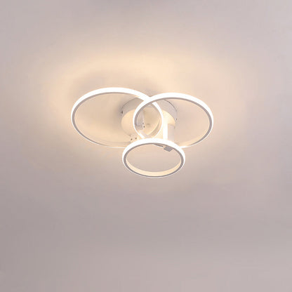 Plafonnier Circulaire Halo à LED – Intensité Variable