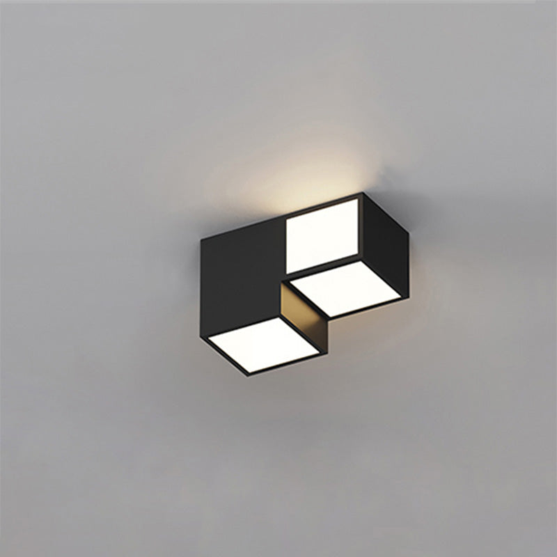 Plafonnier Cube Élégant