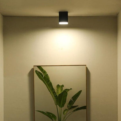 Plafonnier Cube LED Design Aluminium