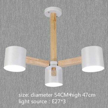 Plafonnier Cylindrique en Bois LED