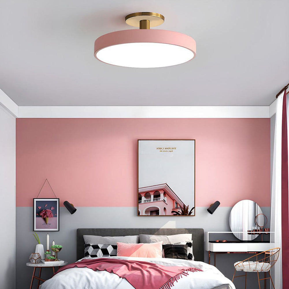 Plafonnier Design Élégance Minimaliste - Simplicité Rond LED