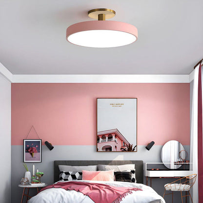 Plafonnier Design Élégance Minimaliste - Simplicité Rond LED