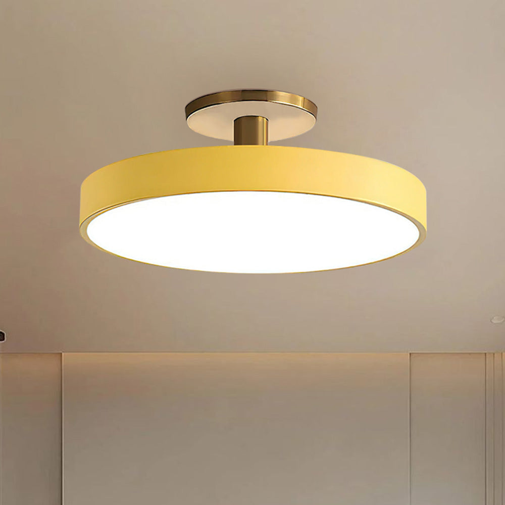 Plafonnier Design Élégance Minimaliste - Simplicité Rond LED